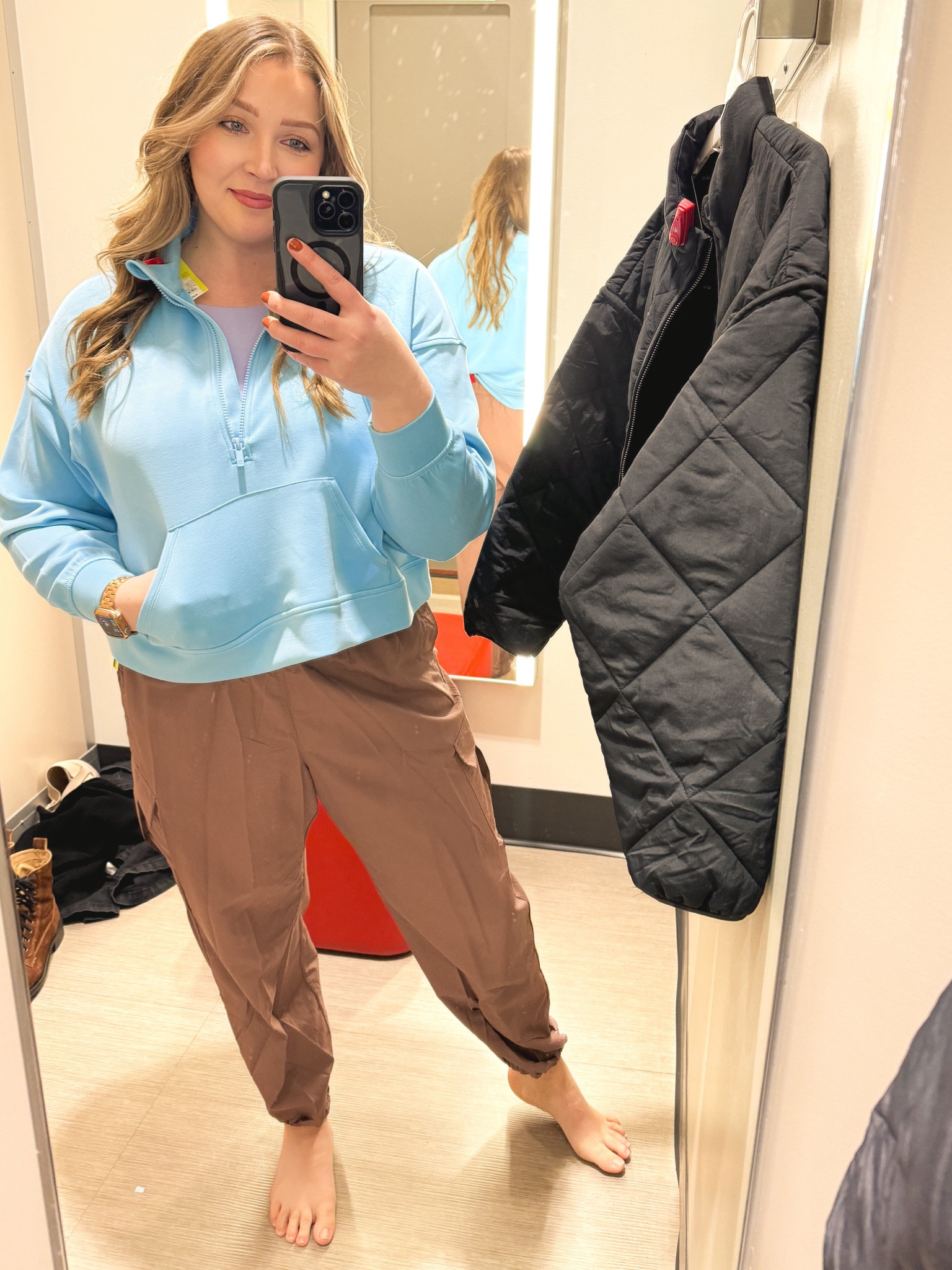 It’s the new year which means it’s time to get new workout outfits to start my new workout routines. I’ve been loving pullover sweatshirts and jogger style pants. Target always has the cutest new outfits to try. I’m linking everything I tried on and the ankle weights I picked up. I’ll keep you posted on what I think about them  

#LTKfindsunder50 #LTKmidsize #LTKfitness