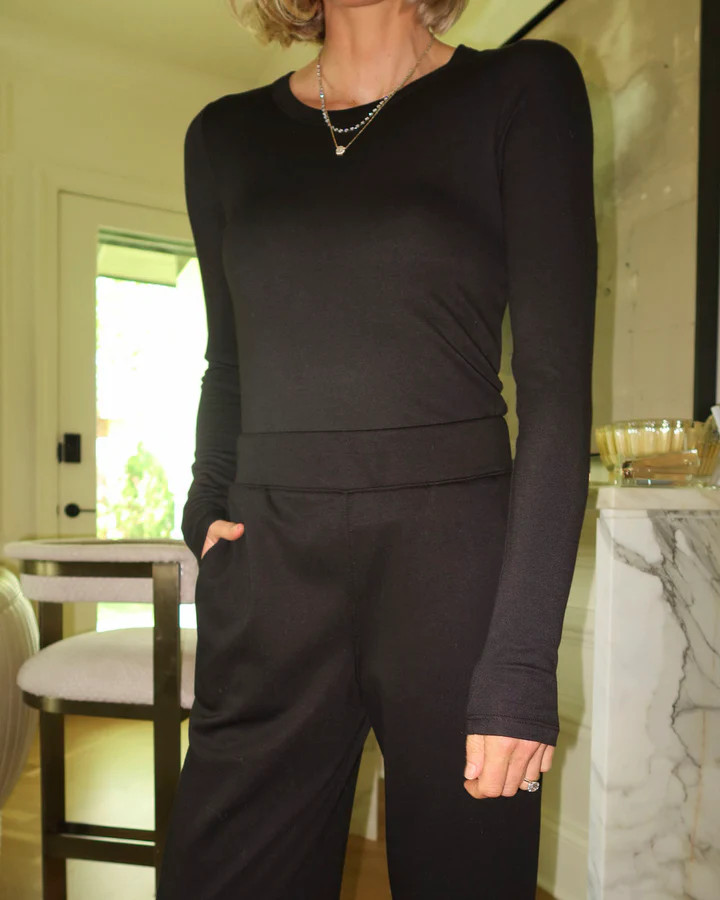 Splendid x @Cellajaneblog Layering Long Sleeve Tee | Splendid