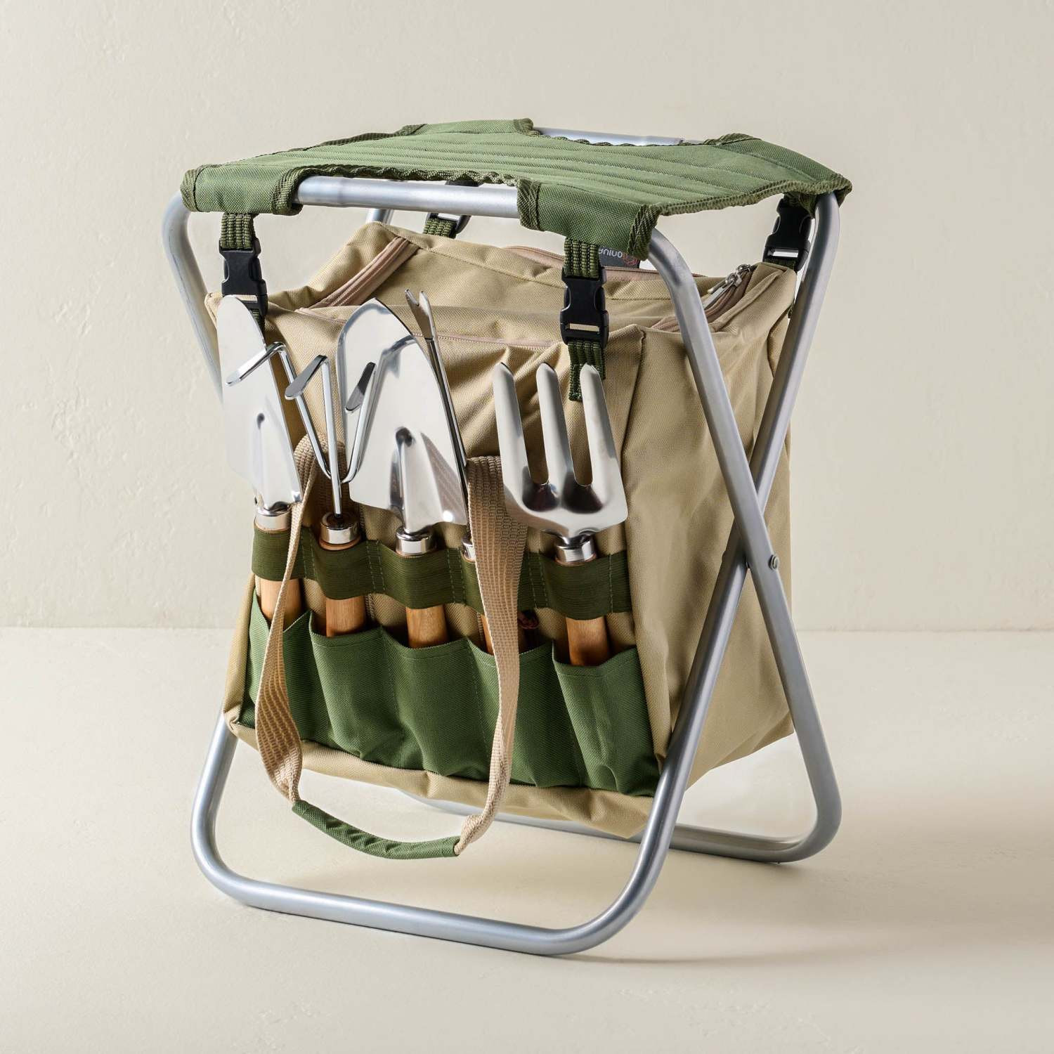 Garden Stool with Tools | Magnolia