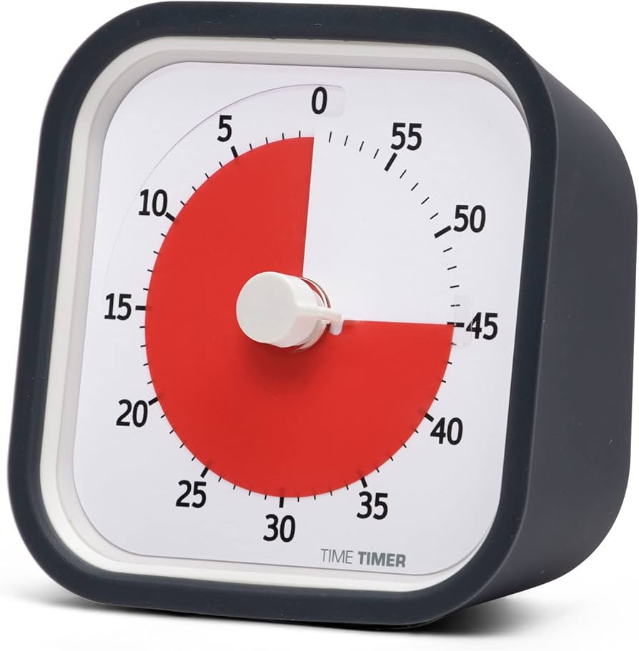 TIME TIMER MOD (Charcoal), A Visual Countdown 60 Minute Timer for Classrooms, Meetings, Kids and ... | Amazon (US)
