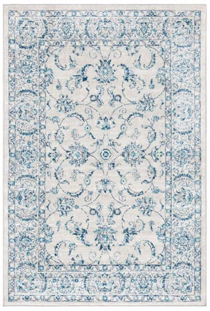 Bungalow Rose Llana Oriental Light Gray / Blue Area Rug | Wayfair | Wayfair North America