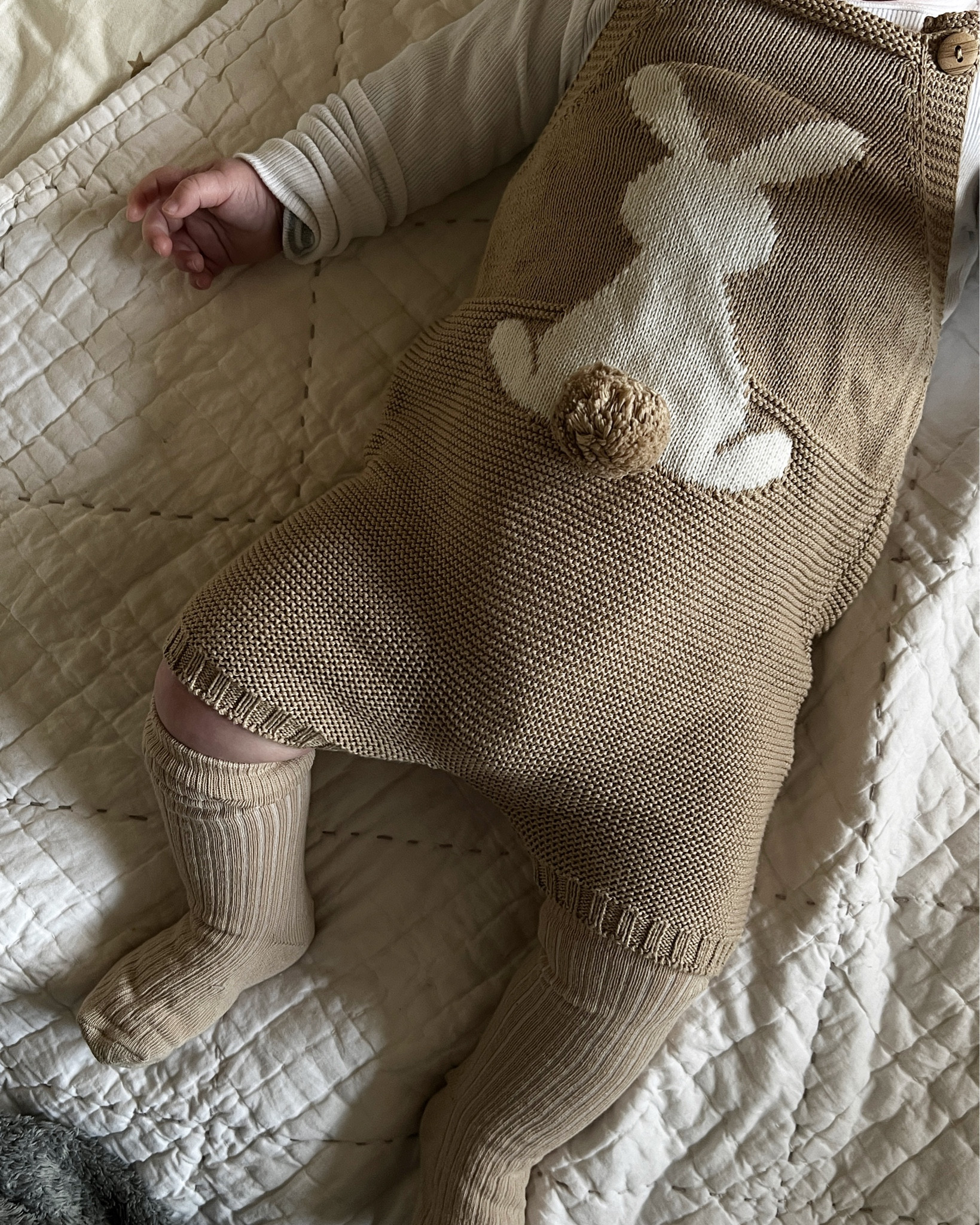 Baby outfit, baby dungarees, baby knitwear, baby shorts, knitted shorts, baby spring outfit, baby king socks, baby short outfit, baby romper, baby bunny outfit 

#LTKSeasonal #LTKbaby #LTKkids
