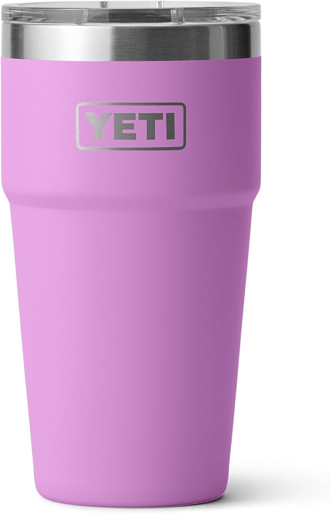 YETI Rambler 20 oz Stackable Tumbler, Stainless Steel, Vacuum Insulated with MagSlider Lid | Amazon (US)