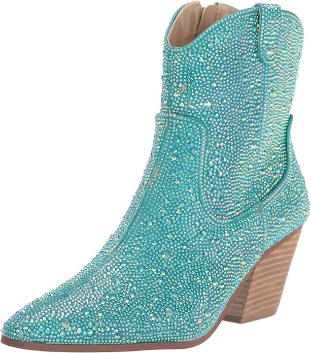 Betsey Johnson Women's Diva Western Boot | Amazon (US)