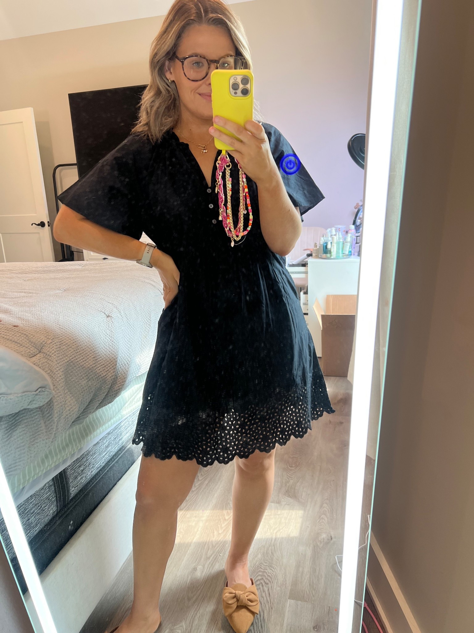 Old navy workwear dress and j crew flats slop ons 

Dress size small

#LTKSummerEdit #LTKSaleAlert #LTKMidsize