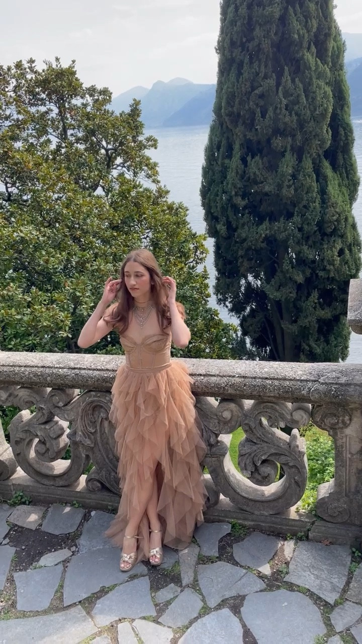 The dreamiest dress to feel and look like a princess 💖 form fitting bustier bodice and tiered, flowy with a high slit. Also styled with the most comfortable platform heels!

#LTKtravel #LTKeurope #LTKwedding