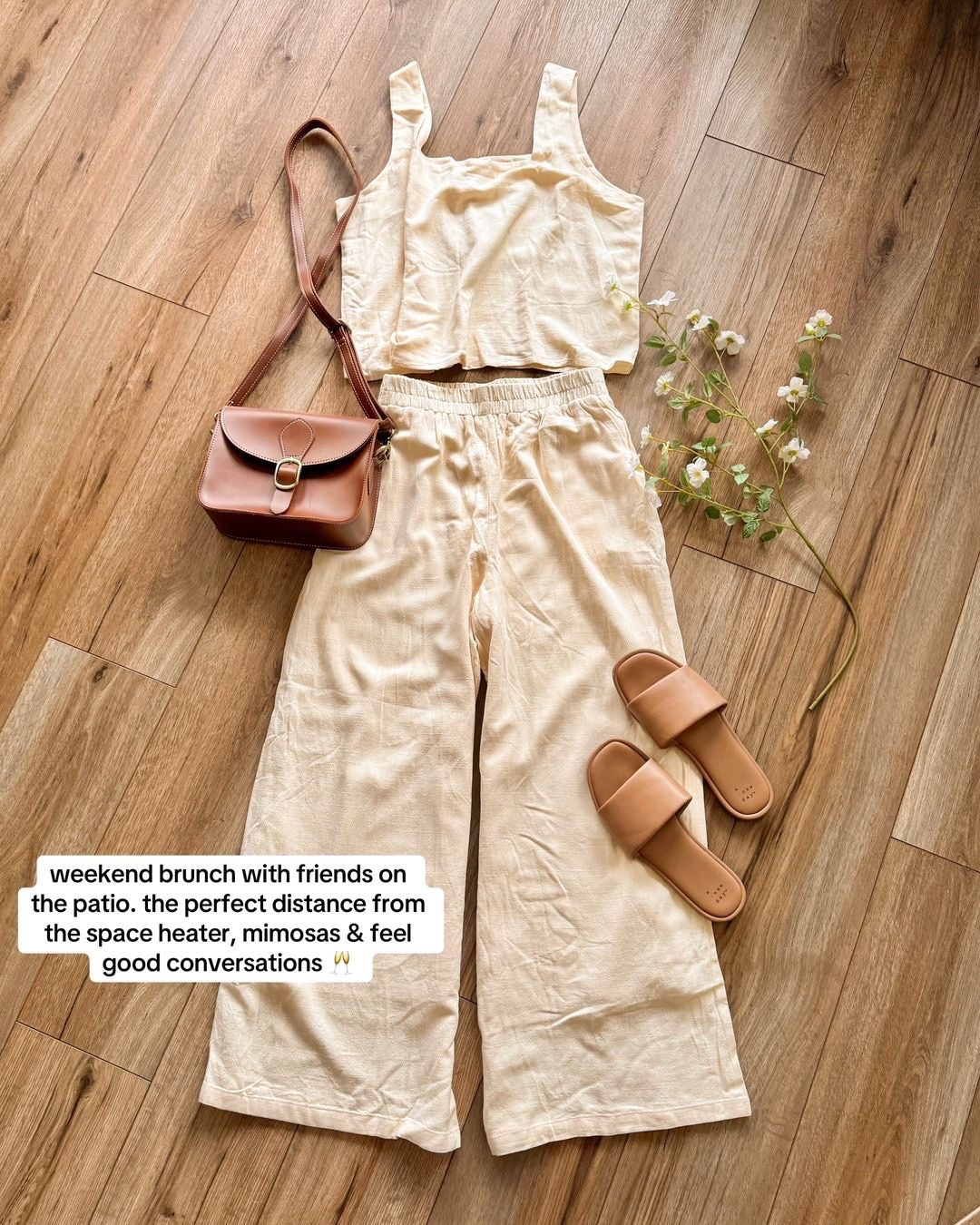 this breezy set is from amazon and a fav for spring and summer! easy and comfortable outfit that feels chic and put together. the perfect brunch outfit!

#LTKootd #LTKSaleAlert #LTKSeasonal