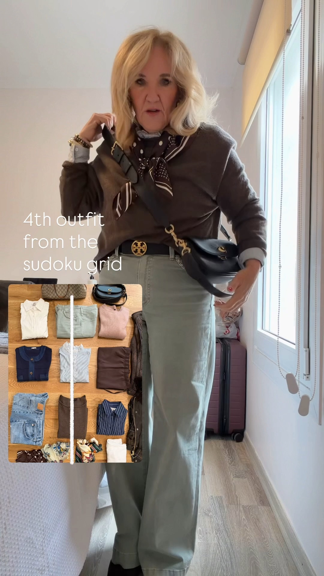 Found my jeans $80 off!

Using my sudoku packing grid! Love this method. 
Jeans size 29 reg. There’s also a pair of spanx denim similar on sale but size up in them if inbetween 
Cashmere sweater medium 
Blouse size 10
Booties linking similar 
Don’t miss the Allie & Bess warehouse sale!

#LTKOver40 #LTKootd #LTKTravel

#LTKSaleAlert