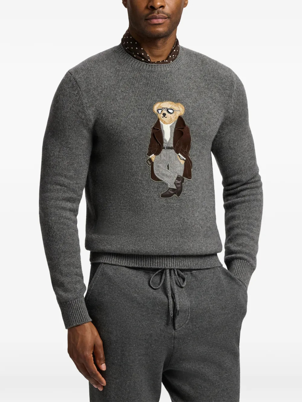 Suéter polo bear de cashmere | Farfetch (BR)