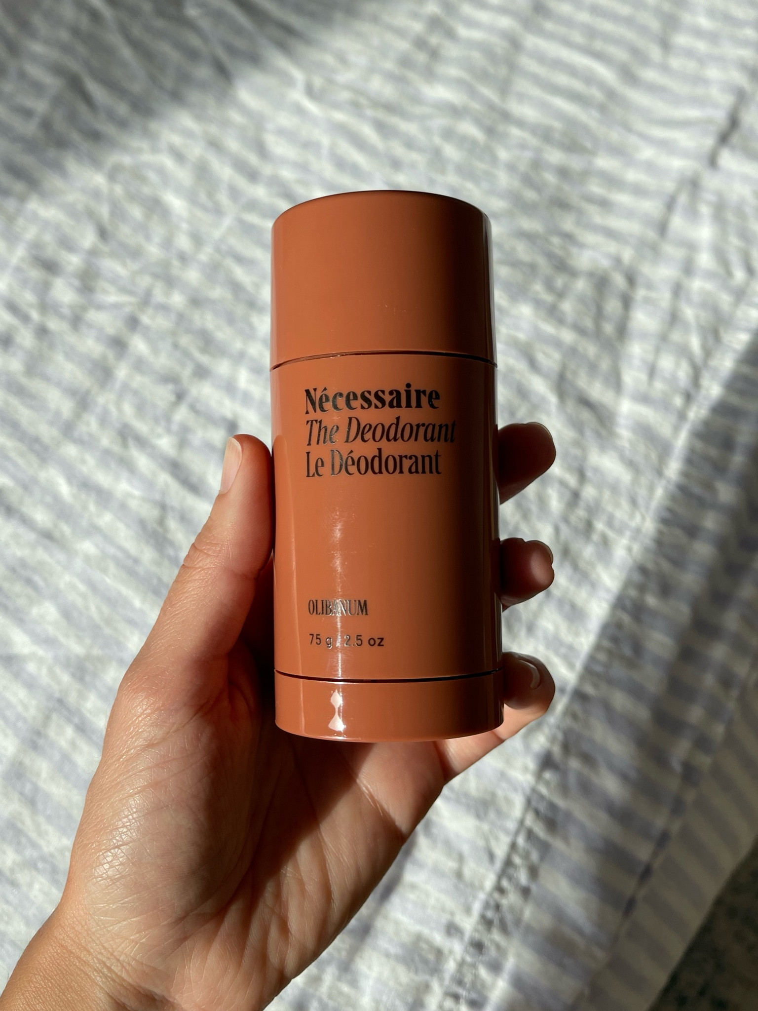 Necessaire Olibanum deodorant on sale | code VIVIANE for 15% off | aluminum-free, extra-strength deodorant, infused with mandelic acid, vitamin B3, and vitamin B5. Comes in 4 scents and available in full collections 

#LTKBeauty #LTKSaleAlert #LTKMostLoved