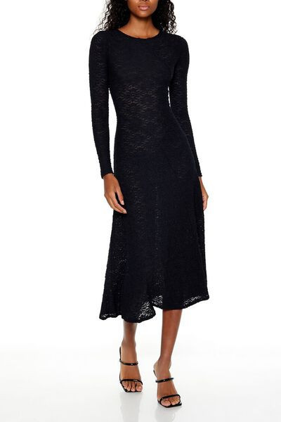 Floral Crochet Maxi Dress | Forever 21