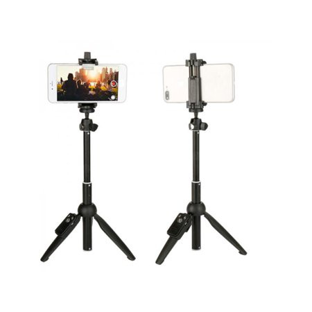 Bluetooth Tripod Stand Grip Holder Mount For iPhone Android Mobile Phone Camera | Walmart (US)