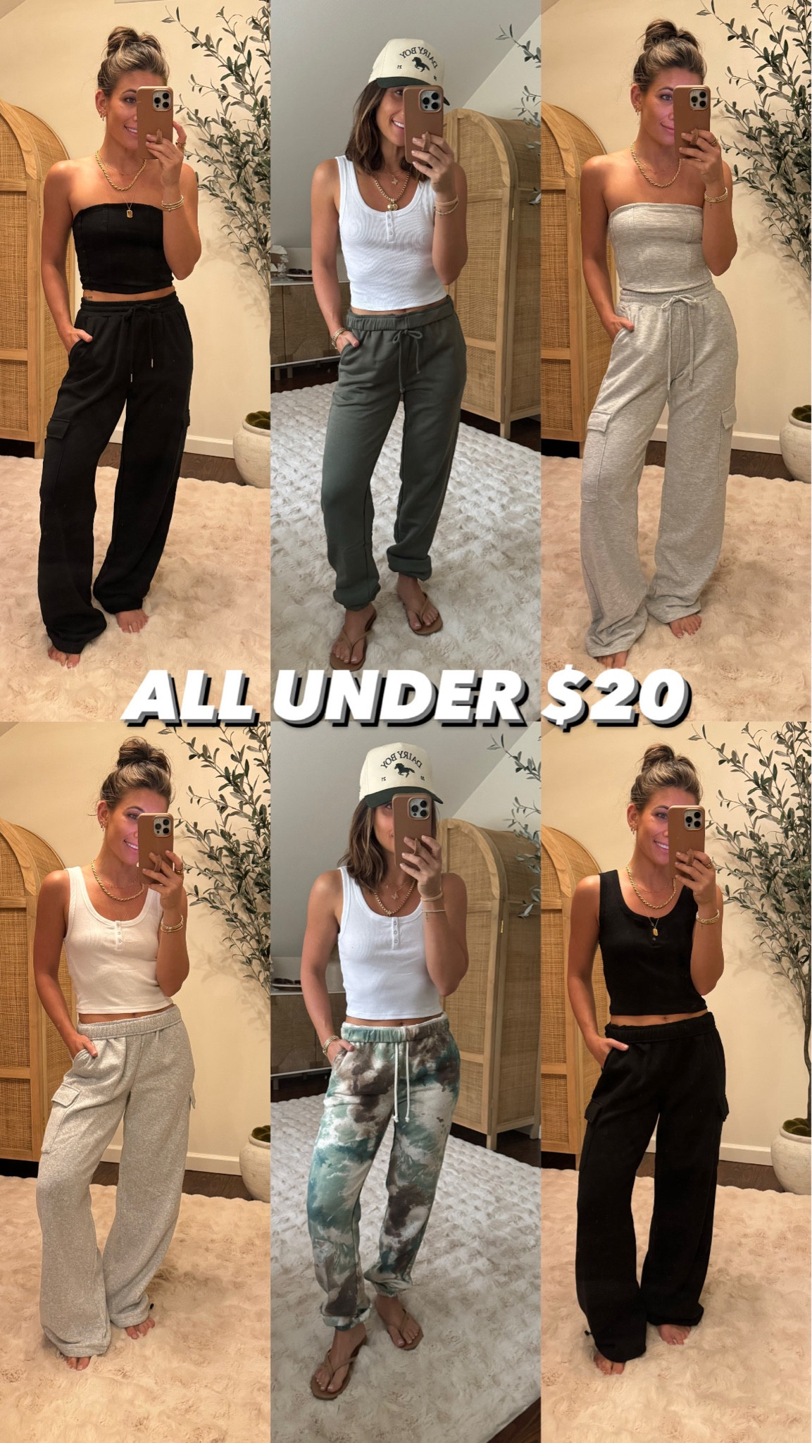Sweatpants & top sets size XS
Henley tank top size XS
Green sweatpants & sweatshirt size XS
Tiedye sweatpants & sweatshirt size XS 
Black & gray Sweatpants size XS
Sandals size 7W

 @walmartfashion #walmartpartner #walmartfashion #comfy #lounge #school #laurabeverlin

#LTKFindsUnder50 #LTKSaleAlert #LTKBacktoSchool