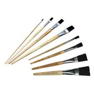 Easel Board Paint Brush- 1in. Bristles- Natural Wood Handle | Michaels | Michaels Stores