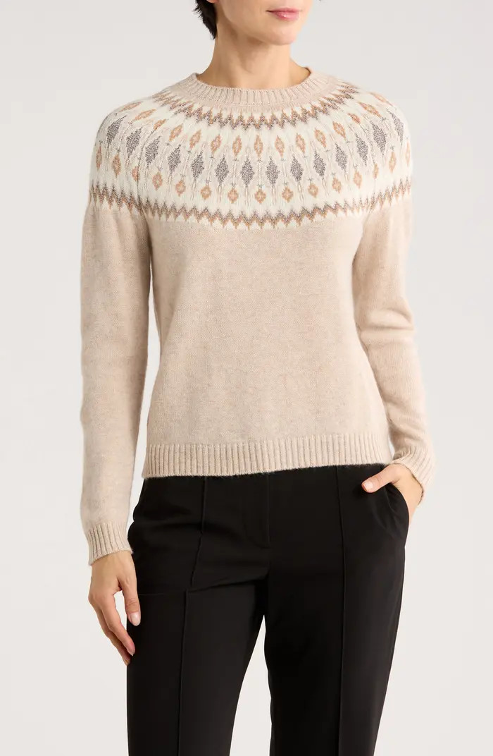 Fair Isle Crewneck Sweater | Nordstrom Rack