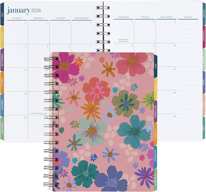 INSPIRED BY ERIN CONDREN 12M A5 Weekly Planner (January 2026 - December 2026) - Petal Party cover | Amazon (US)