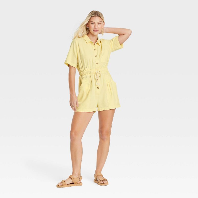 Women's Short Sleeve Boilersuit - Universal Thread™ | Target