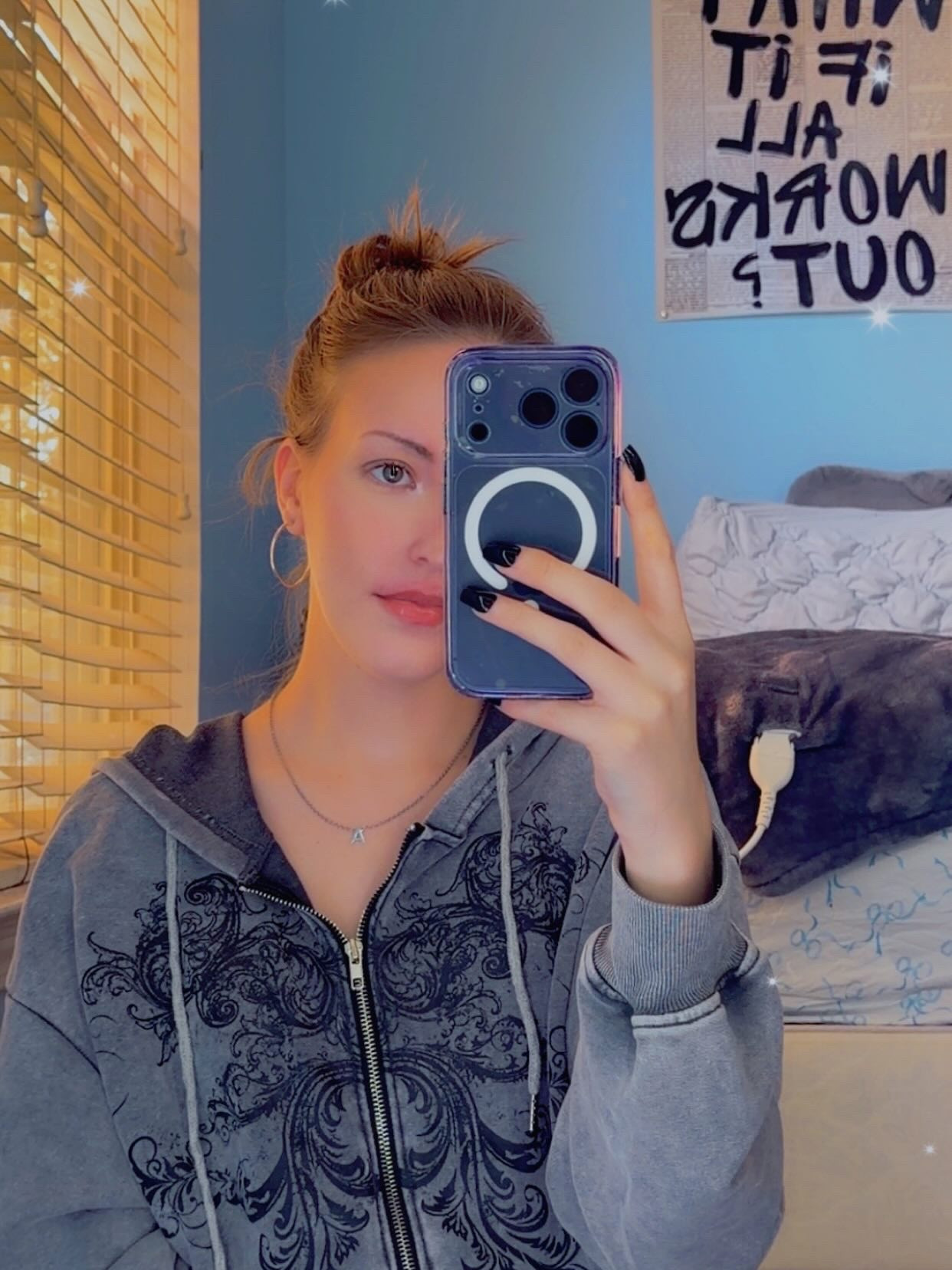 fix ur f*kin self, kiss my a$$ for that🎶🎧
•
•
•
•
#selfie #baddieera #titfortat #tatemcrae #ootd #sheinfit #fitcheck #aesthetic #currentplaylist #model