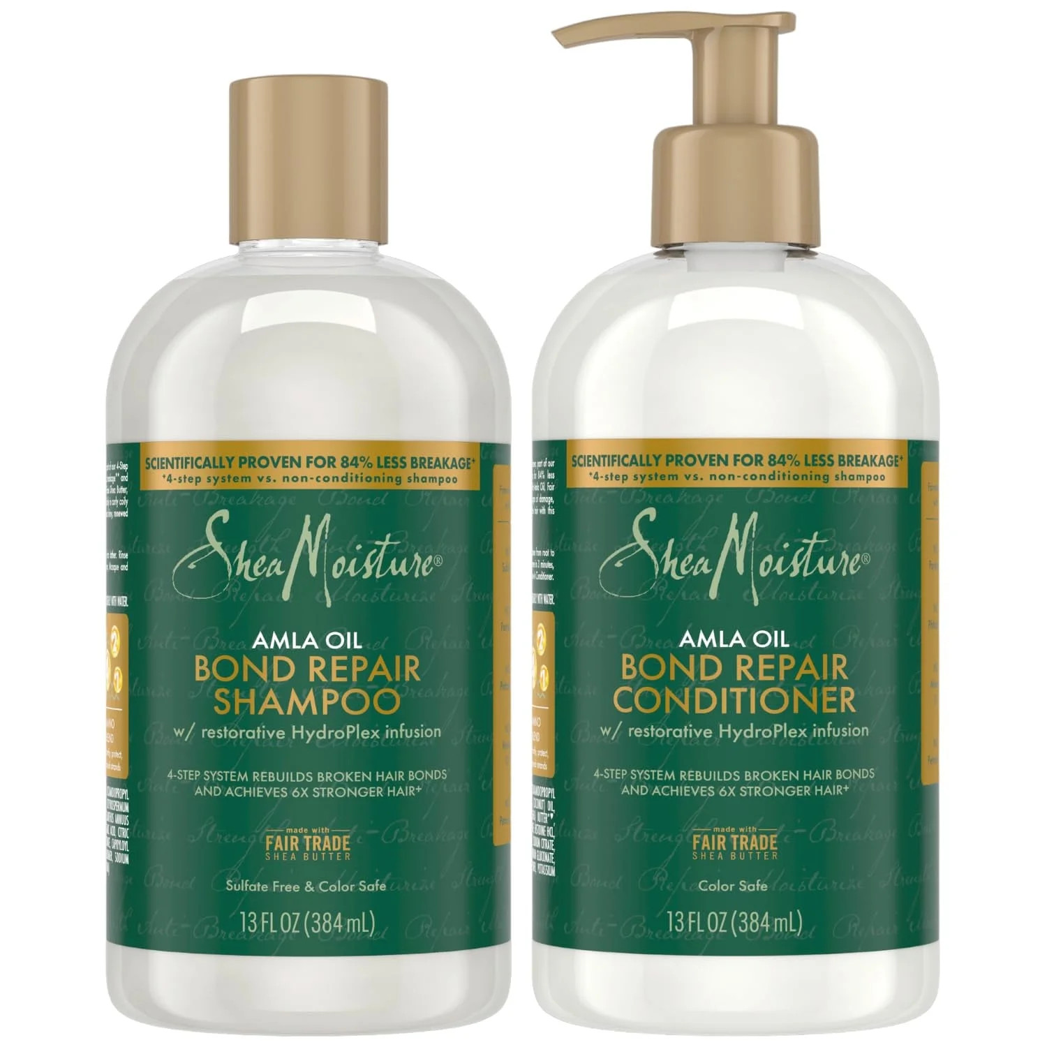 SheaMoisture Bond Repair Shampoo & Conditioner Set – Frizz Control, Strengthening Hair Breakage... | Walmart (US)