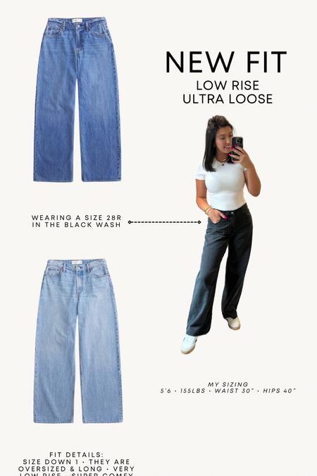 ABERCROMBIE DENIM SALE!! 25% off viral jeans, 15% off almost everything else PLUS an extra 15% off with code “AFSHELBY”. See graphic for sizing info  

#LTKSpringSale #LTKmidsize #LTKsalealert