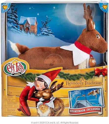 The Elf on the Shelf Pets: A Reindeer Tradition Plush with storybook | Amazon (US)