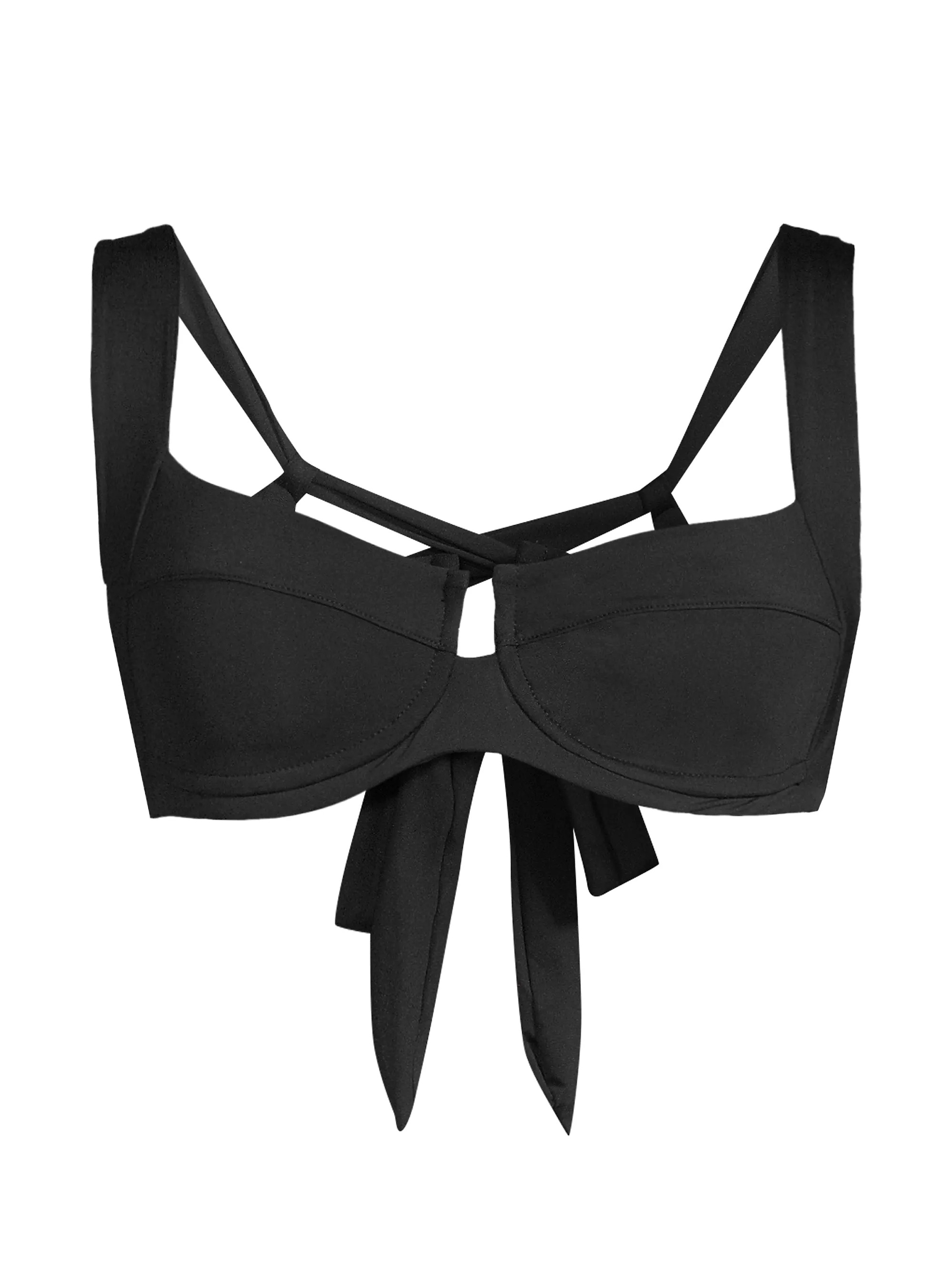 Shop L*Space Sensual Solids Camellia Bikini Top | Saks Fifth Avenue | Saks Fifth Avenue
