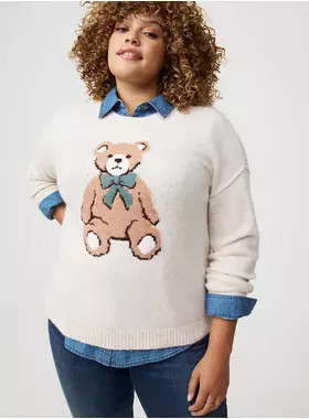 Vegan Cashmere Pullover | Torrid (US & Canada)