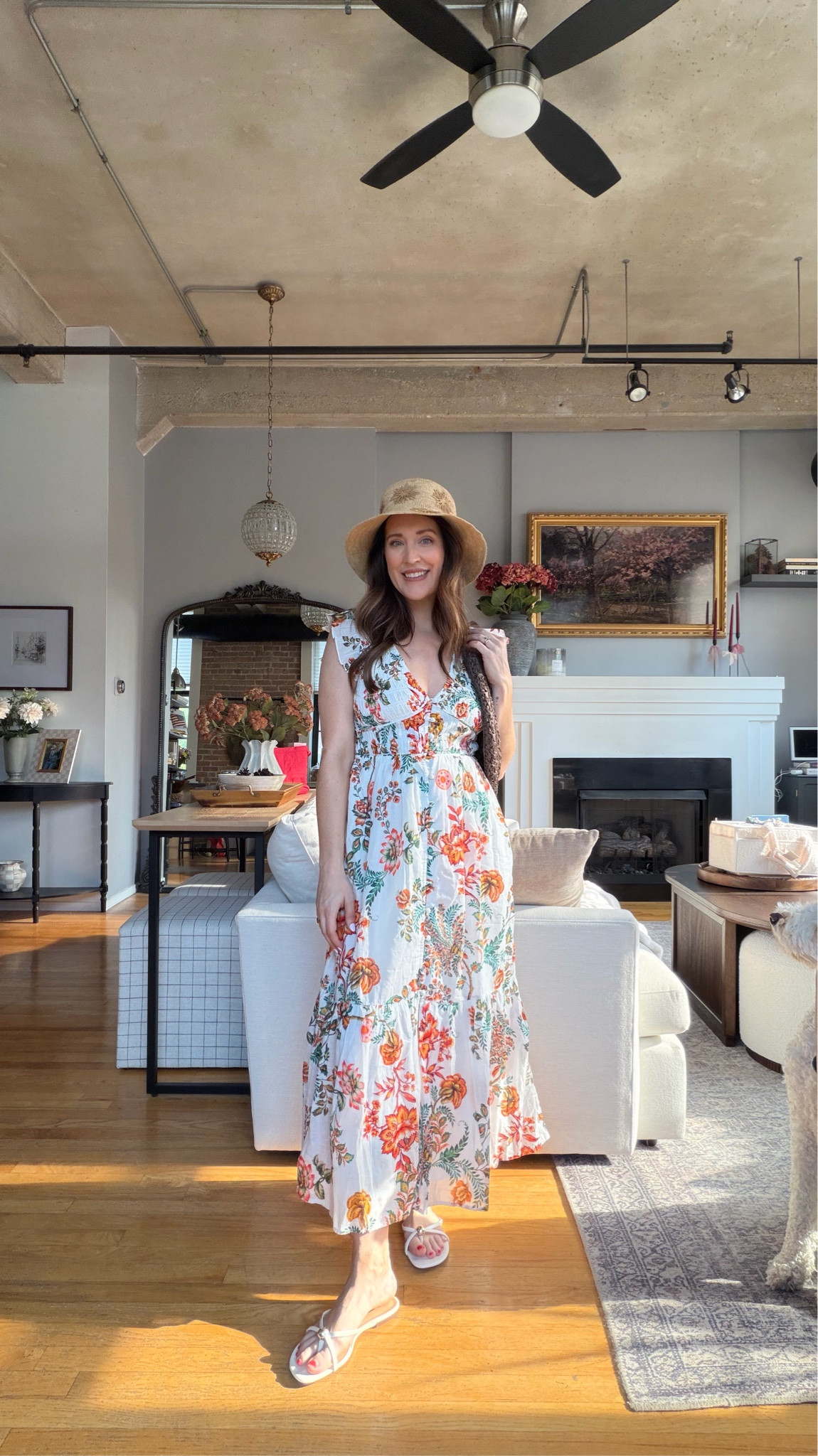Nursing friendly dress- wearing my true pre pregnancy XS! Use code SHELBI20 for 20% off dress and bag. 

#LTKSaleAlert #LTKMothersDay