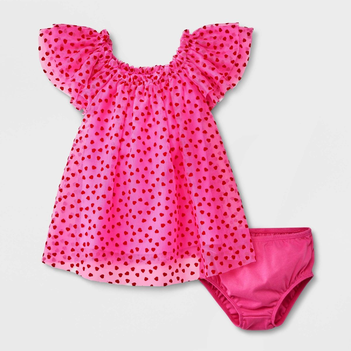 Baby Girls' Editorial Dress - Cat & Jack™ Pink | Target