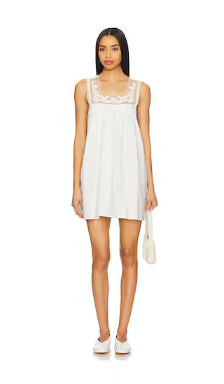 x Emma Rose Peyton Mini Dress in White | Revolve Clothing (Global)