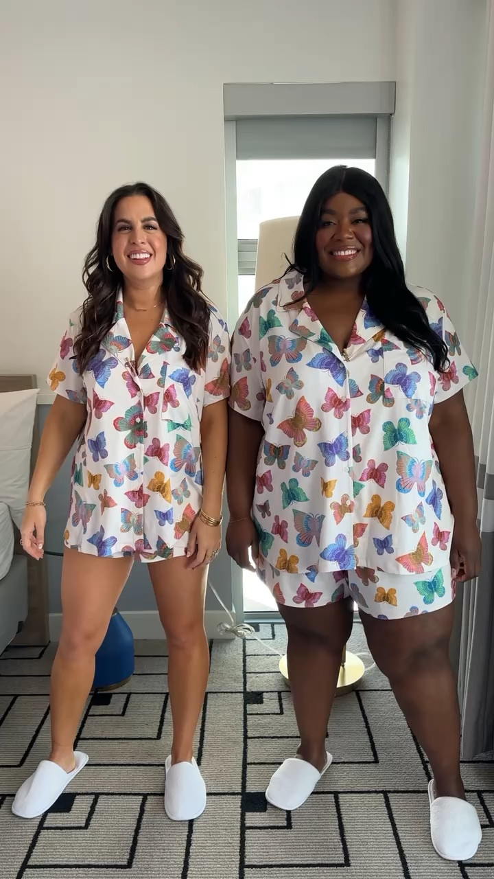 A Slay Over Size — style is not limited by the little number on a clothing tag. If you got it, you got it. And WE GOT IT! 

Follow and Subscribe to our L T K Shops @musingsofacurvylady & @hollandpaterno for all of the fashion and beauty finds. 

Thamarr is wearing a 1X in PJs, XL in the knitting set and a 20W in the dress.

Holland is wearing a S in PJs and a medium in both the set and dress. 

#slayoversize #styleoversize #samestyledifferentsize #affordablefashion #weddingguestdress
