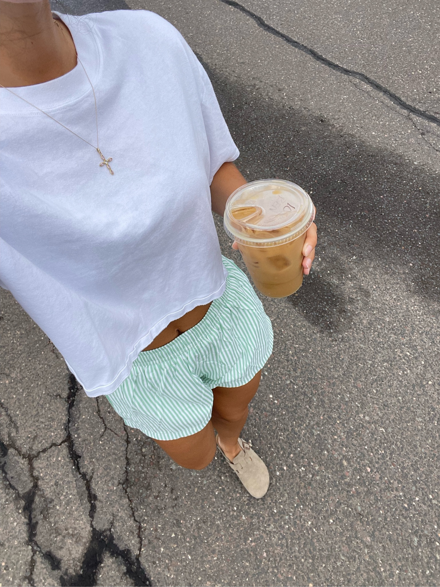 These shorts are so fun & perfect for coffee runs 💚 

#LTKunder50 #LTKstyletip #LTKSeasonal