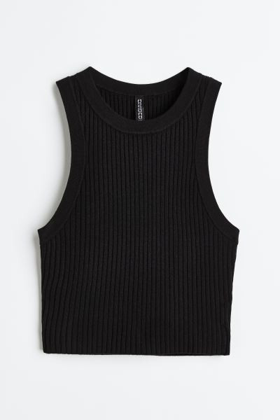 Rib-knit Sweater Vest | H&M (US + CA)