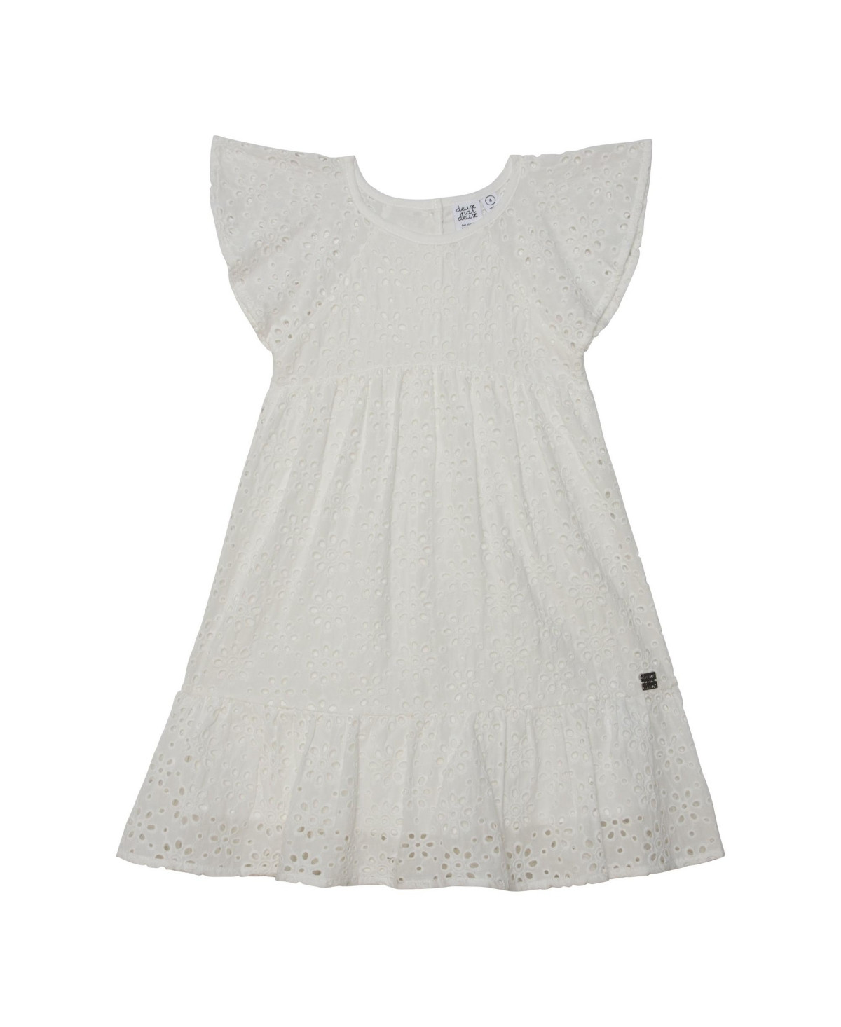 Girl Eyelet Dress White - Toddler Child | Macys (US)