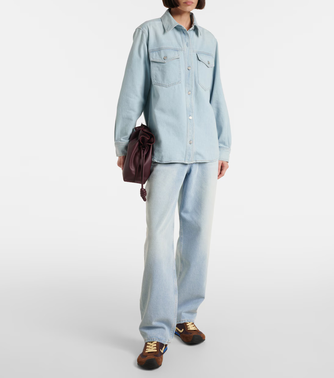 V-Waist Baggy straight jeans | Mytheresa (UK)