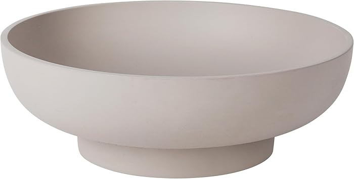 Large Decorative Concrete Bowl, Modern Handicraft Bowls for Home Decor, Decorative Fruit Bowl for... | Amazon (US)