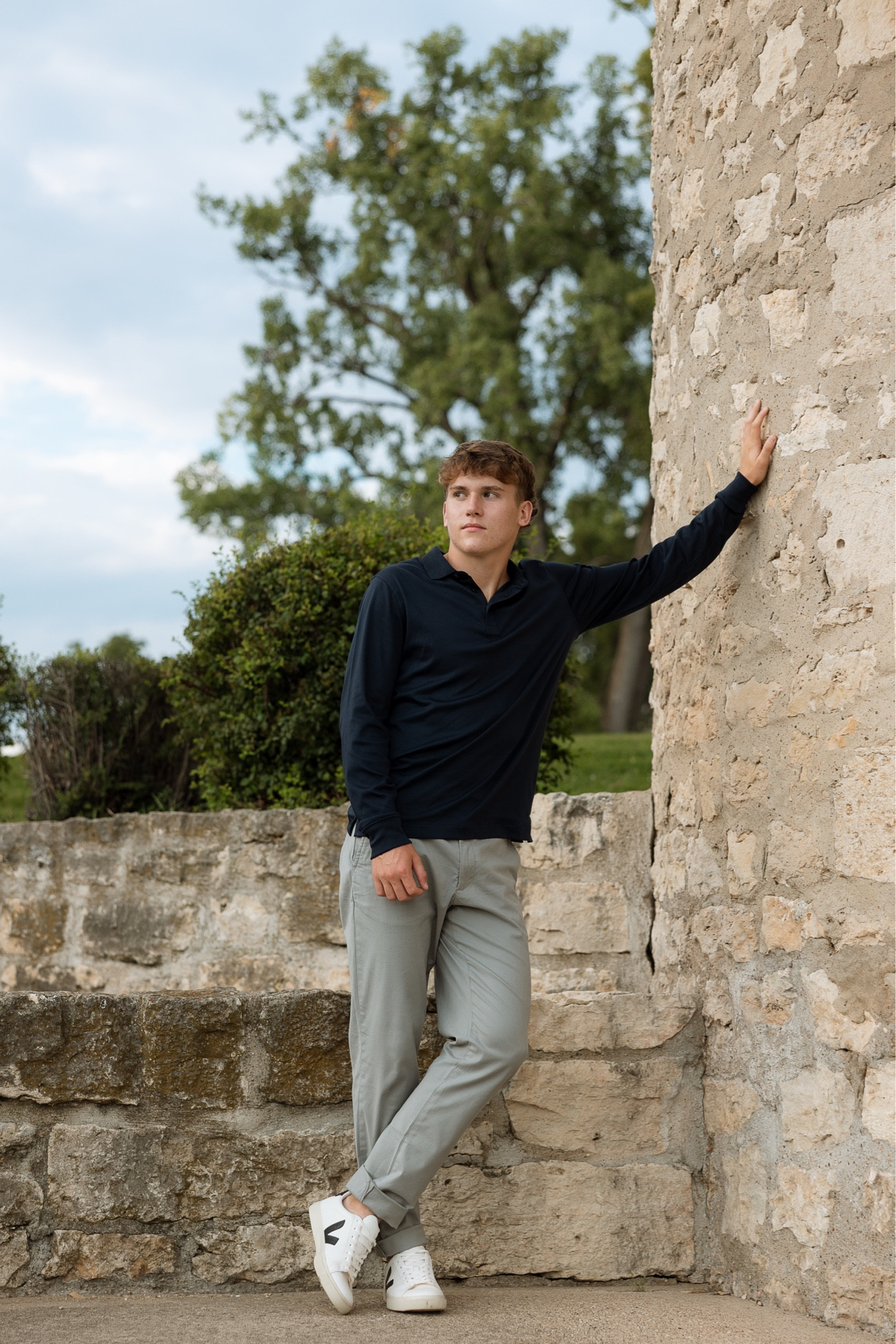 Senior picture outfit inspiration for guys - a more polished polo look with chinos 

// men’s fashion, men’s fall fashion; men’s style, men’s everyday wearr

#LTKMens