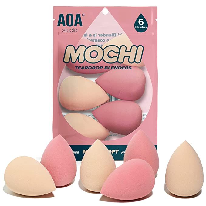 AOA Studio Collection Makeup Mochi Sponge Set Makeup Blender Latex Free and High-definition Set o... | Amazon (US)
