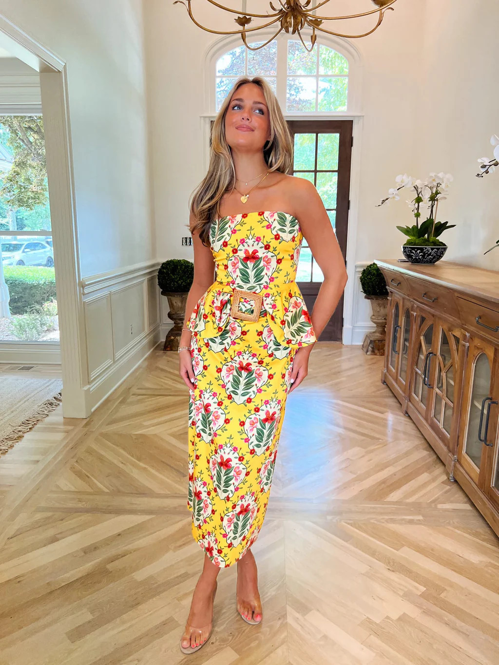 Melissa Top - Yellow Bouquet | cocolillys