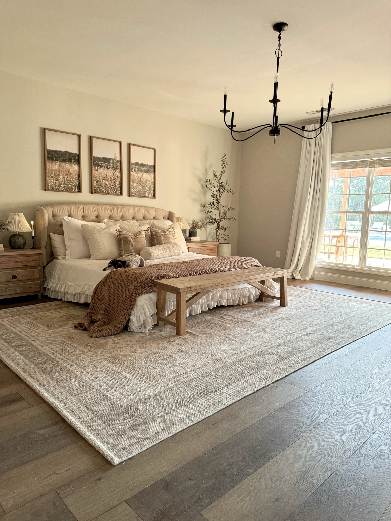 Our room in the evening glow ❤️