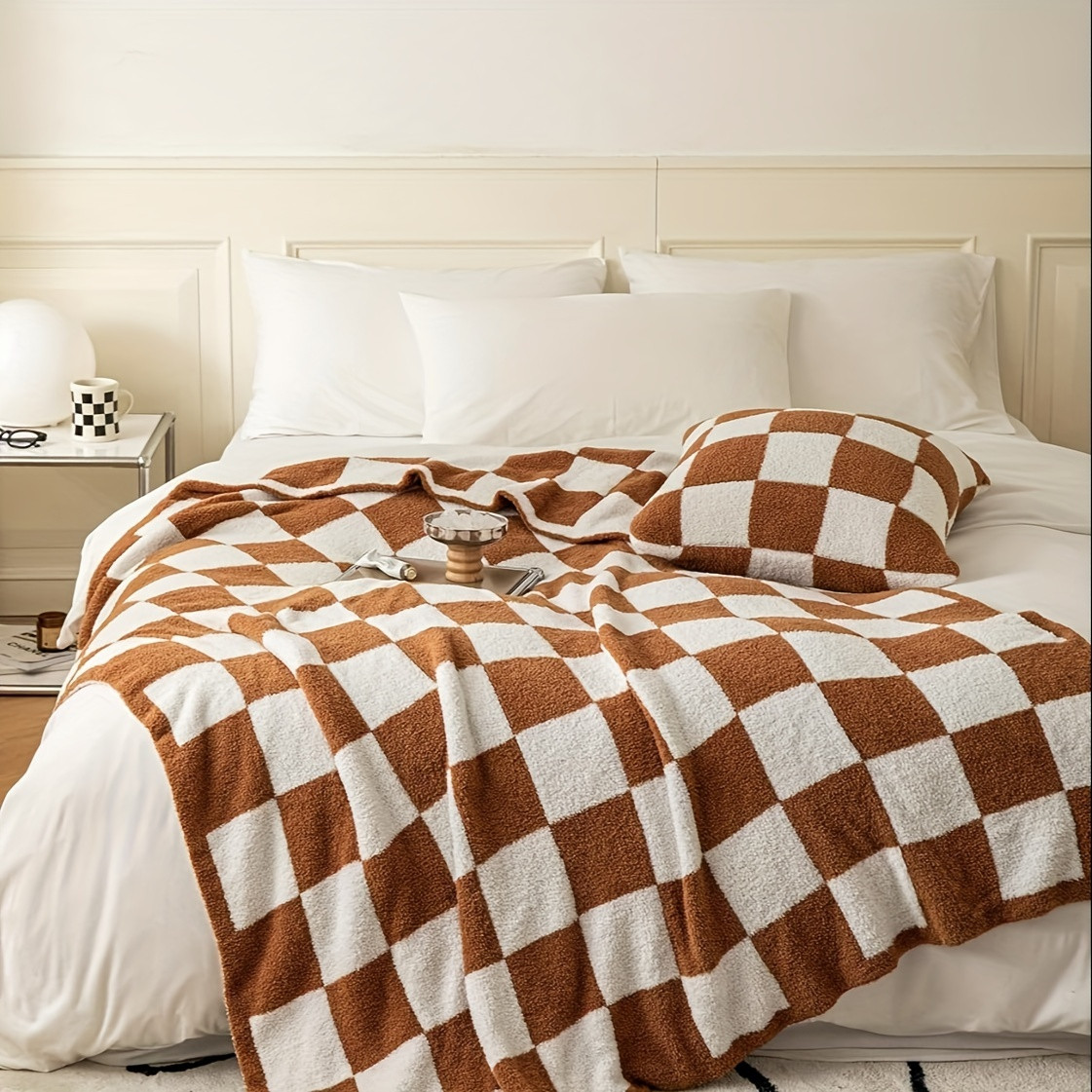 checkered throw blanket - Temu | Temu Affiliate Program