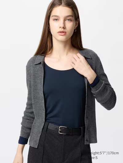 HEATTECH T-Shirt | Scoop Neck | UNIQLO US | UNIQLO (US)