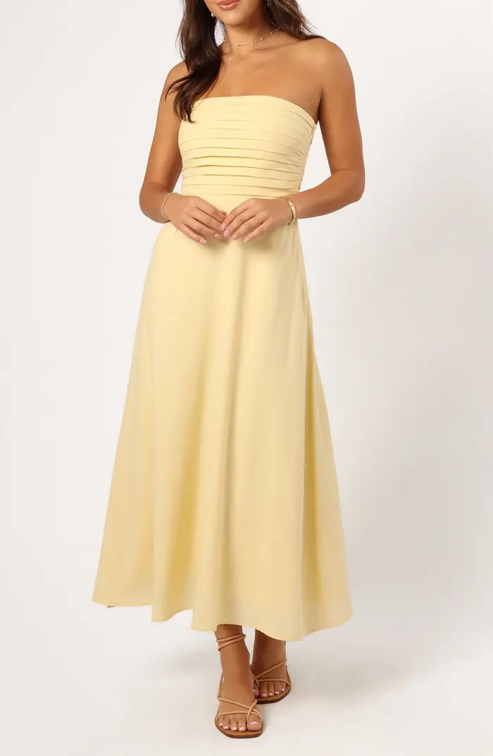 Kenna Strapless A-Line Dress | Nordstrom