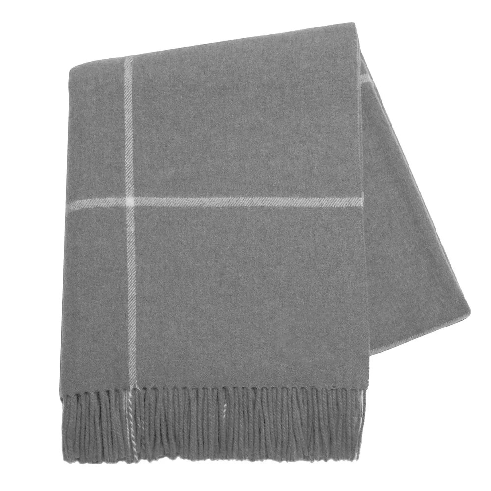 Windowpane Cashmere/Lambswool Throw | Wayfair North America