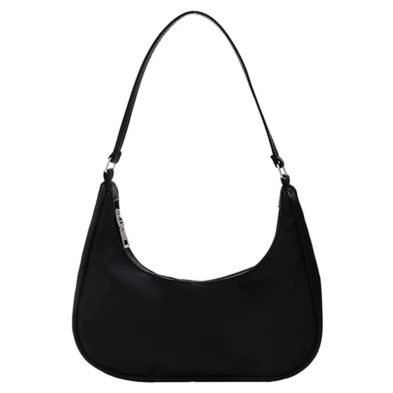 HeroNeo Cute Hobo Tote Handbag Purse for Women Small Nylon Shoulder Bag Mini Clutch Purse with Zi... | Walmart (US)