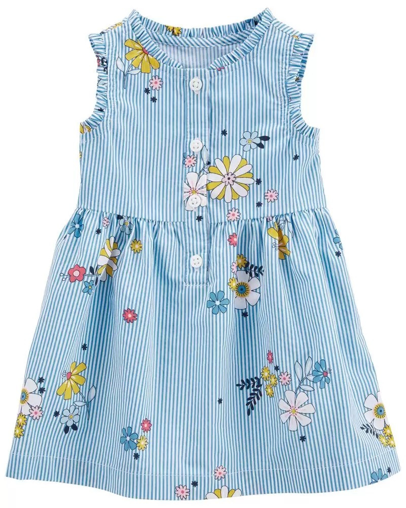 Floral Poplin Dress | Carter's