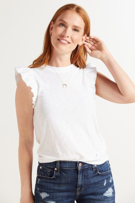 Nation Ltd  Paulette Ruffled Tank | Evereve