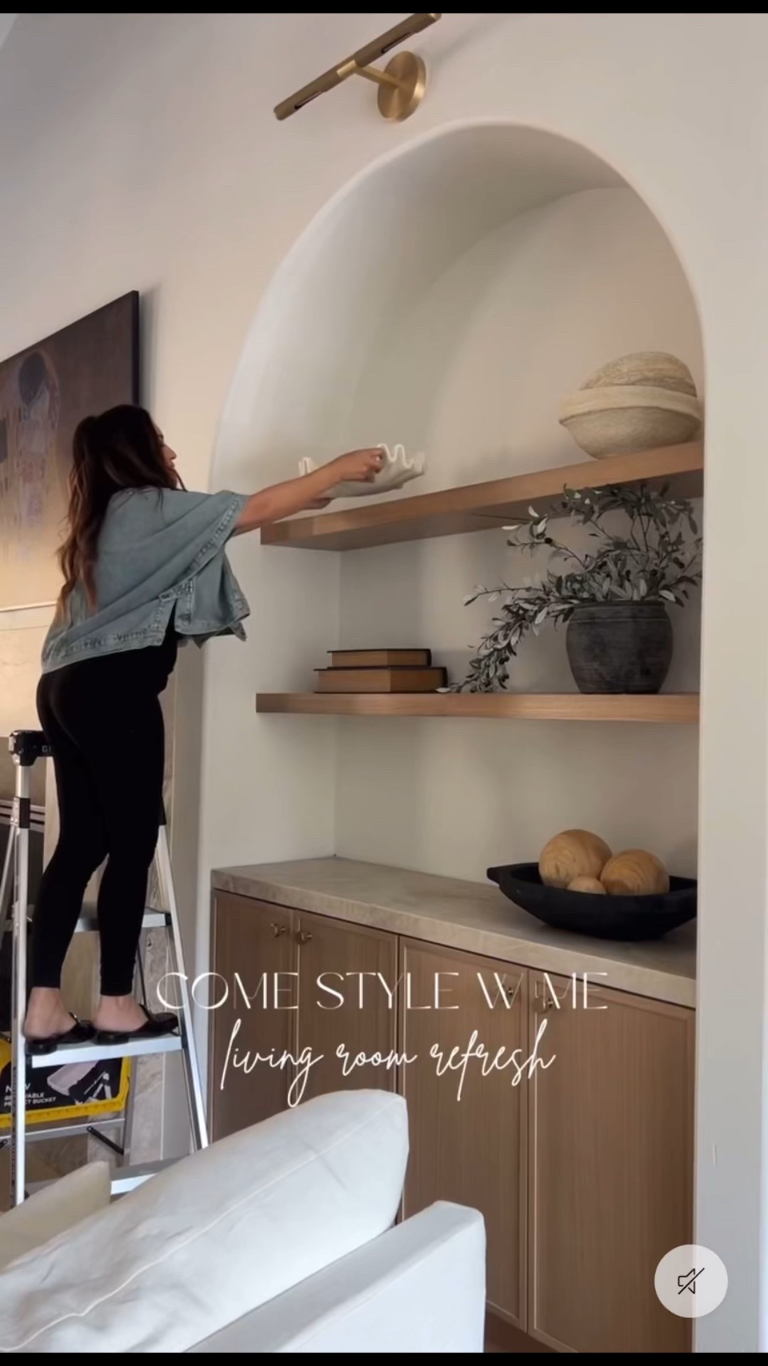 Come style with me. Living room refresh with @stylemeghd absolutely love there home decor pieces 😍

Jean jacket also linked 🤍

#LTKHome