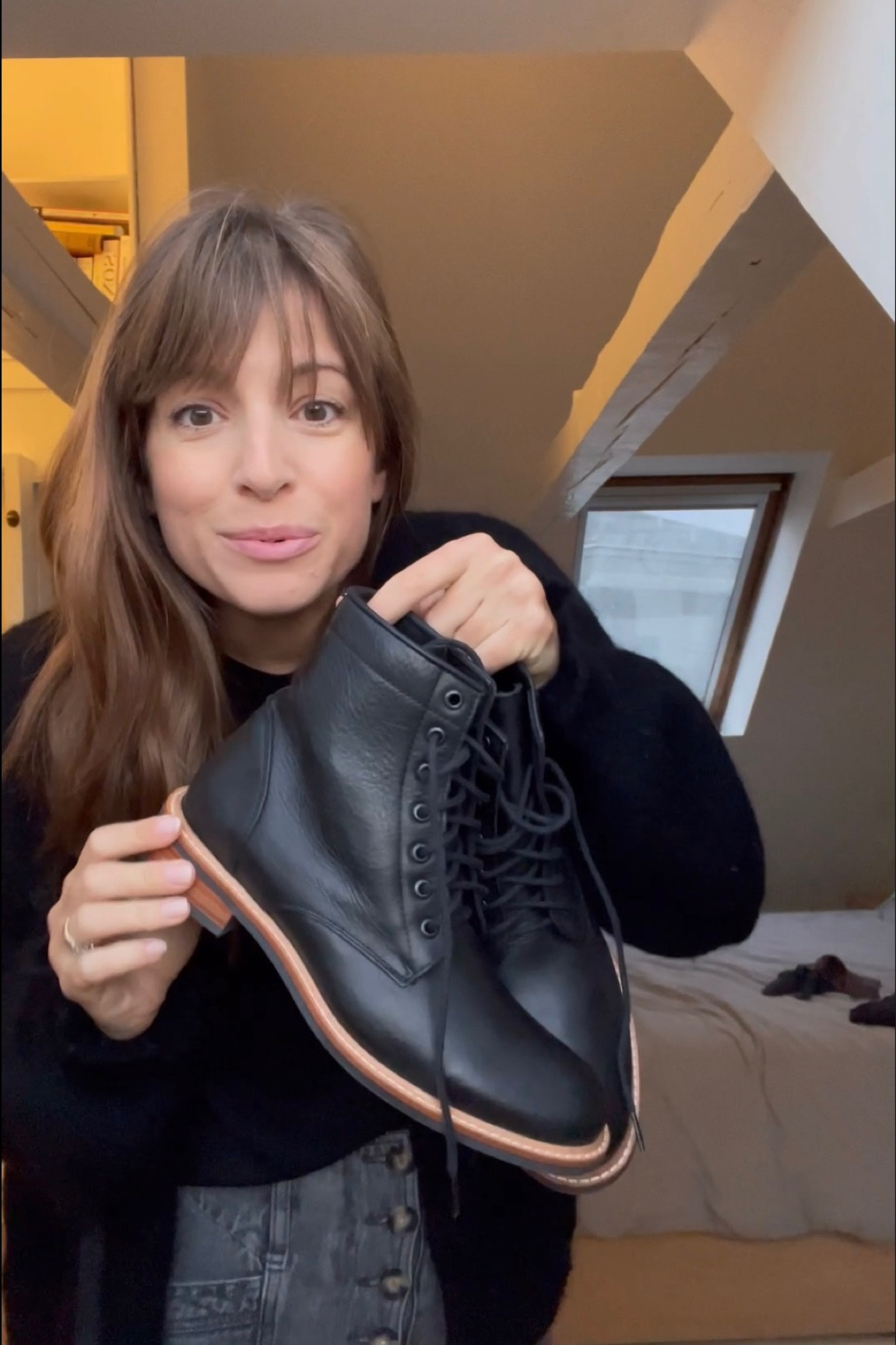 Spiced up basics are the best. Having a love affair with these all weather boots!