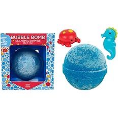 Two Sisters Sea Animal Bubble Bath Bomb for Kids with Surprise Toy Inside Large 99% Natural Fizzy... | Amazon (US)